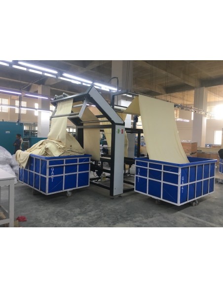 Impianto per cucitura a sacco modello T-DP BREVETTATO adatto per tessuti a maglia e trama-ordito Texma srl - 5