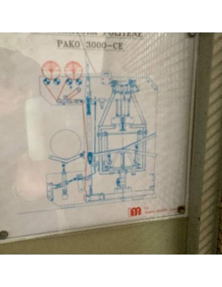 Incelofanatrice automatica LA MECCANICA PAKO 3000 usata  - 16