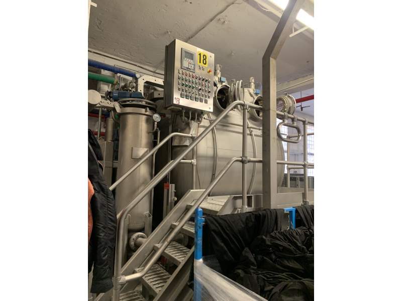 Air dyeing machine Thies Airstream 2+2 ropes coupled