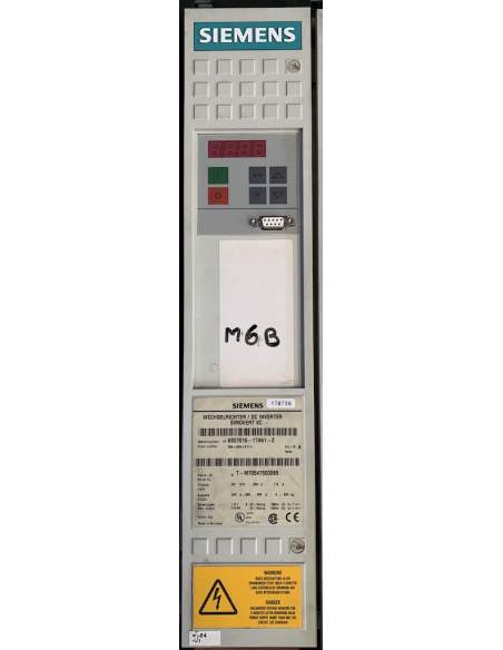 1 x Inverter Siemens SIMOVERT Masterdrive  6SE7016-1TA61-Z