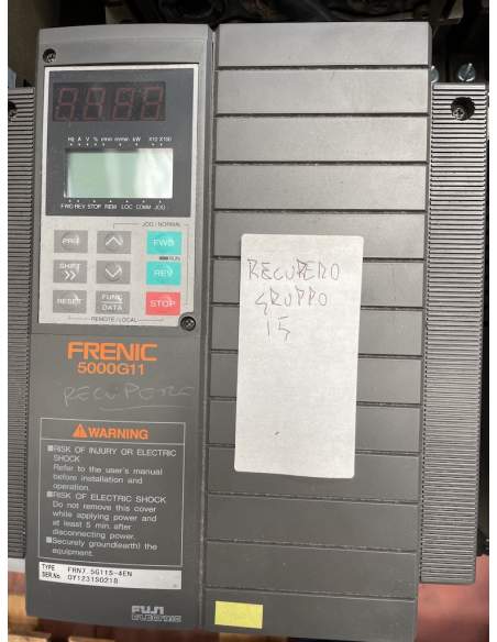 Inverter Fuji modello FRN7.5G11S-4EN adatti ram Bruckner