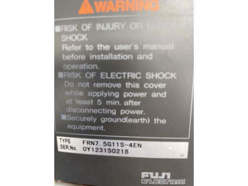 Bruckner stenter 7 chambers Electric and Electronic devices year 2001