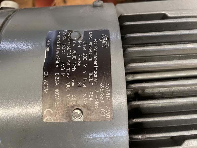 Bruckner stenter 7 chambers Electric and Electronic devices year 2001