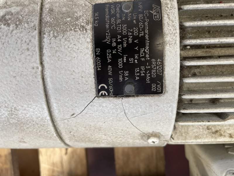 Bruckner stenter 7 chambers Electric and Electronic devices year 2001