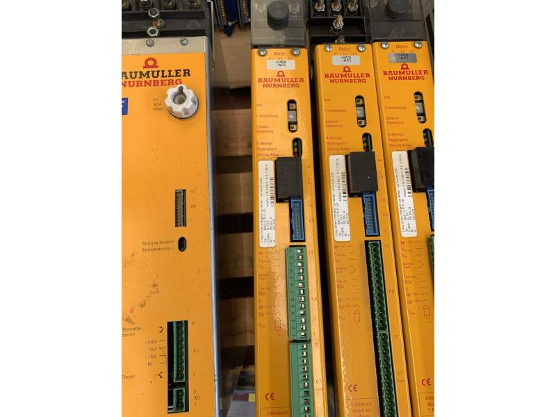 Bruckner stenter 7 chambers Electric and Electronic devices year 2001