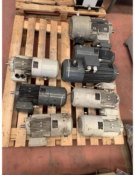 Ram Bruckner 7 campi ricambi schede elettriche elettoniche inverter motori plc impianto anno 2001