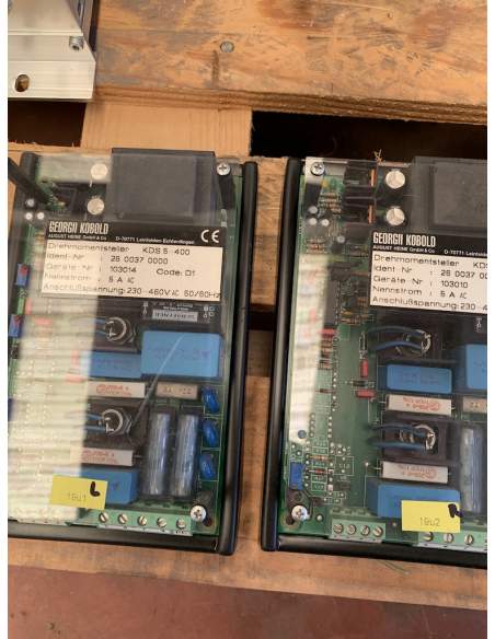 Bruckner stenter 7 chambers Electric and Electronic devices year 2001