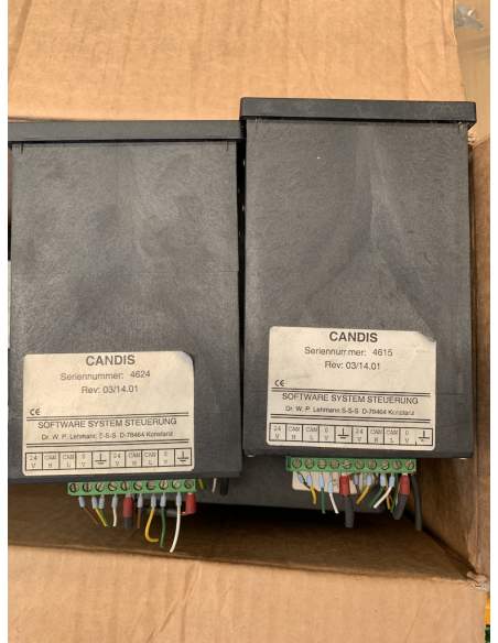 Ram Bruckner 7 campi ricambi schede elettriche elettoniche inverter motori plc impianto anno 2001
