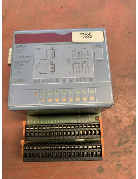 Ram Bruckner 7 campi ricambi schede elettriche elettoniche inverter motori plc impianto anno 2001
