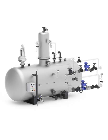 DETE Degasatore termofisico pressurizzato per generatori di vapore