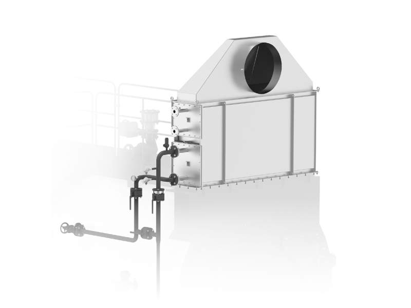 Optional equipments for steam boilers