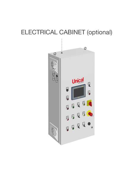 DIATHER'  Generatore di calore ad olio diatermico a tre giri effettivi di fumo