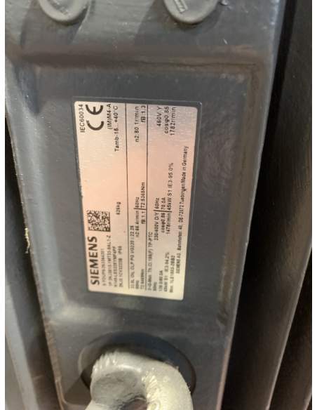 Electric motor and gearbox SIEMENS 45KW