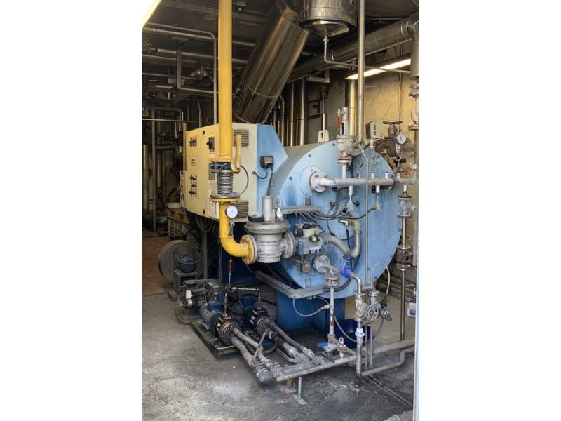 Caldaia produzione vapore Babcock Wanson 1.250Kg