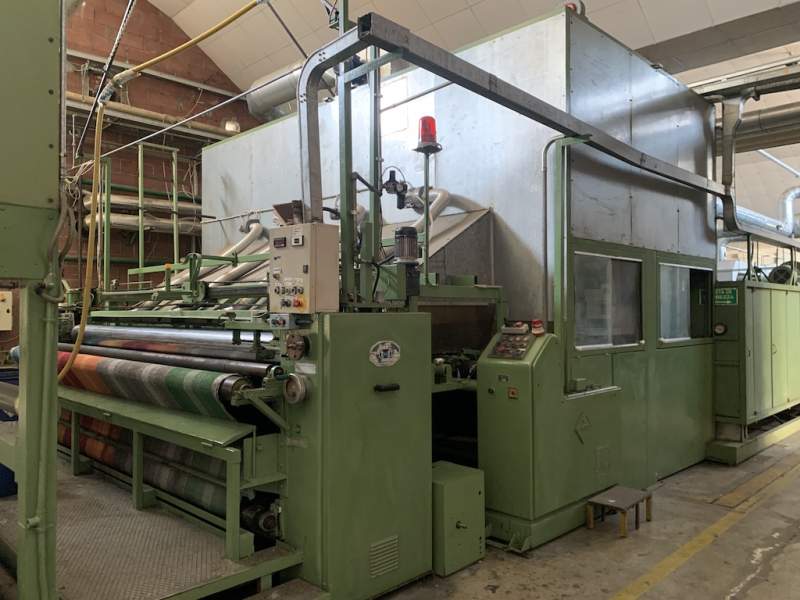 COATING LINE WW 5000 mm OIL HEAT for rugs