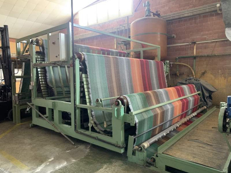 COATING LINE WW 5000 mm OIL HEAT for rugs