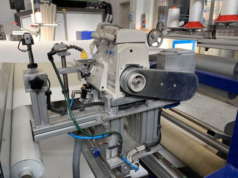 Macchina cucitrice automatica per sorfilatura sopragitto - Preparazione inkjet T-2L
