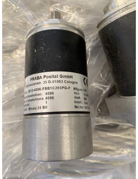 Encoder FRABA type 5812-4096-FBB1C203PG-F