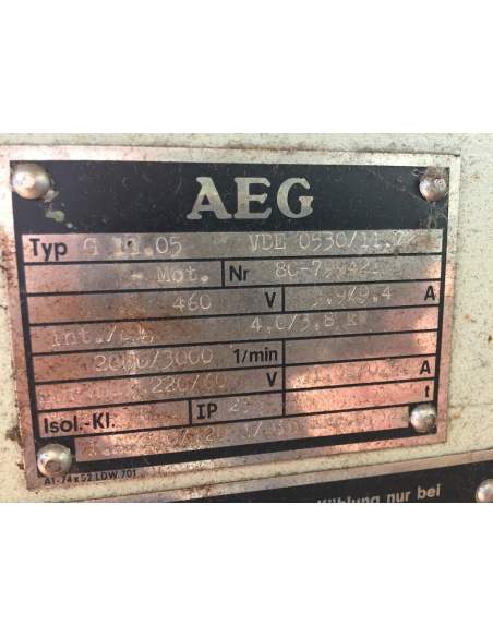Motore elettrico con riduttore AEG