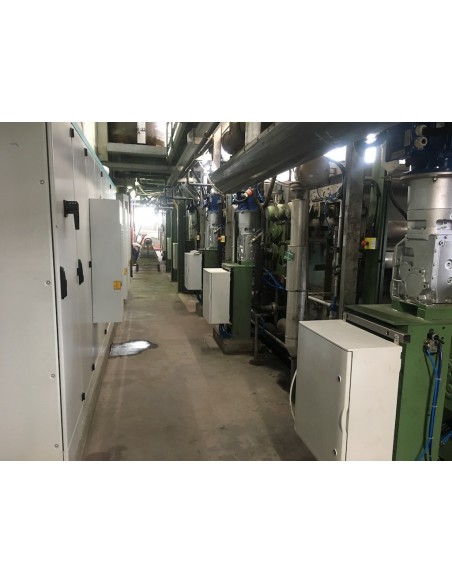 Revamping electric electronic and mechanig washing line kusters
