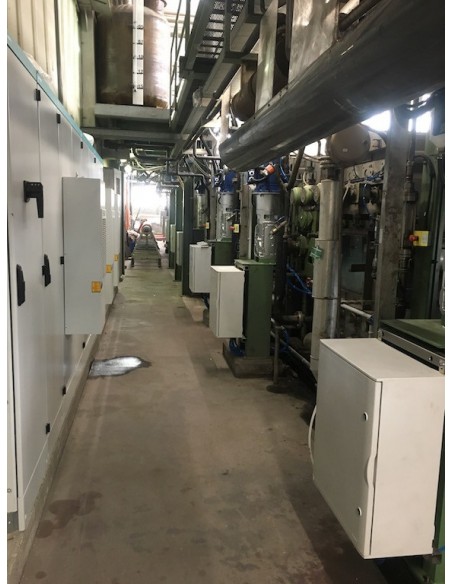 Revamping electric electronic and mechanig washing line kusters