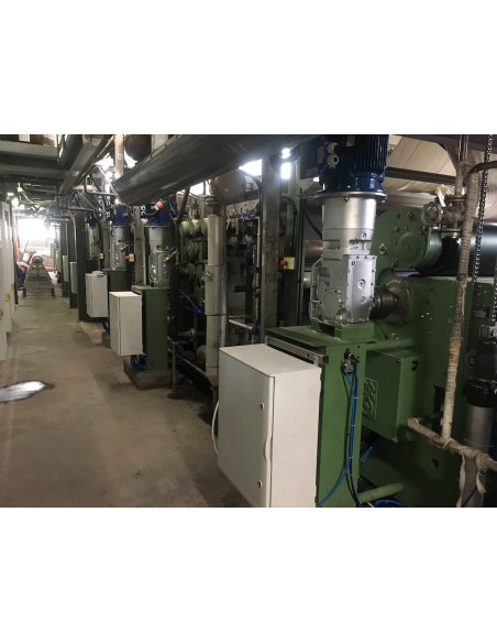 Revamping electric electronic and mechanig washing line kusters