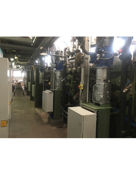 Revamping electric electronic and mechanig washing line kusters