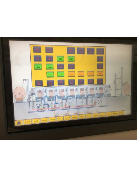 Revamping electric electronic and mechanig washing line kusters